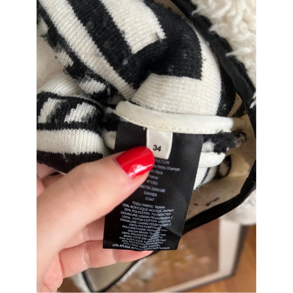 Isabel Marant Etoile Garner Fleece Quarter Zip Pullover - Picture 4 of 7